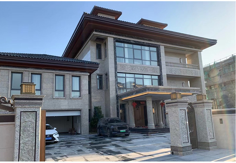 广东云浮石材批发厂家定制啡麻600*600*18支持加工外墙楼梯过门石