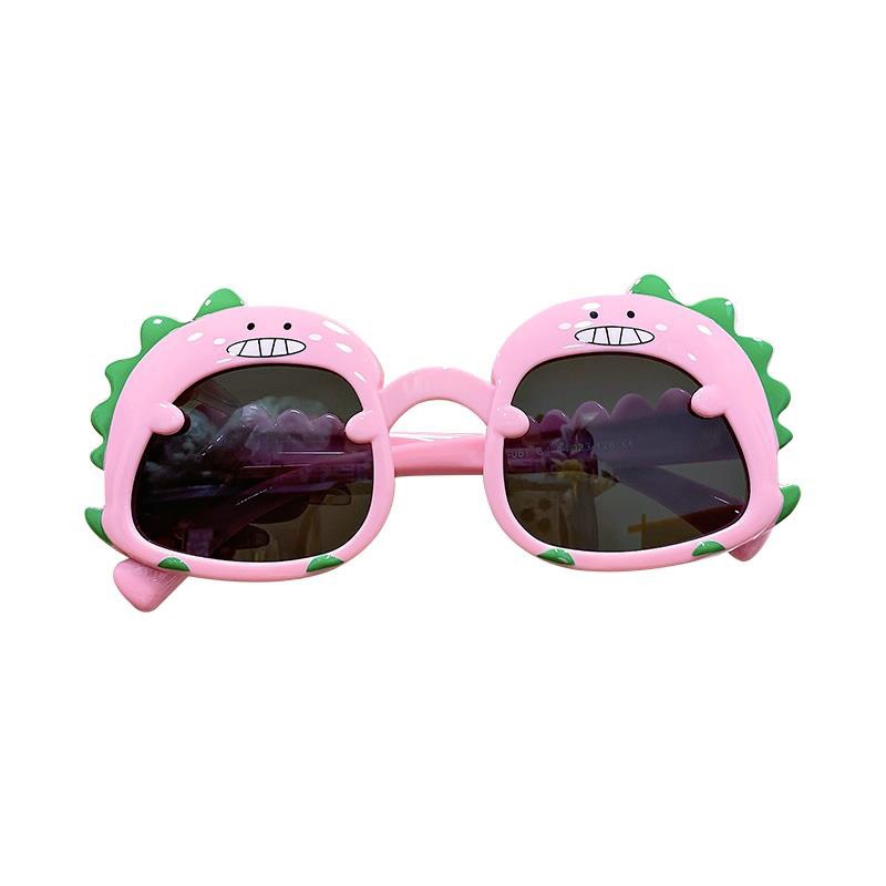 Kids Sunglasses Cute Cartoon Glasses Funny Dinosaur Uv Protection Sunglasses Boys and Girls Eye Protection Sunglasses