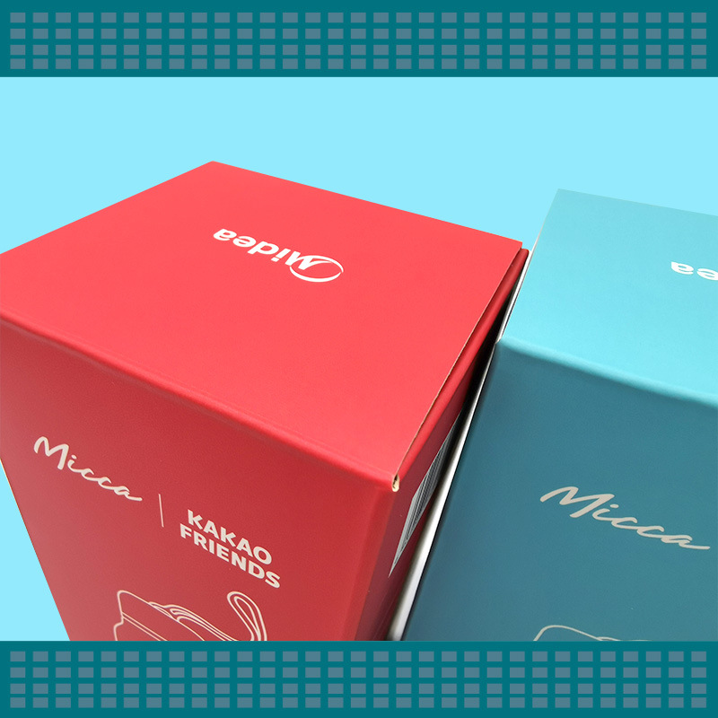 水杯包装彩盒玻璃杯礼盒烫金包装彩盒测温枪瓦楞纸盒优惠批发