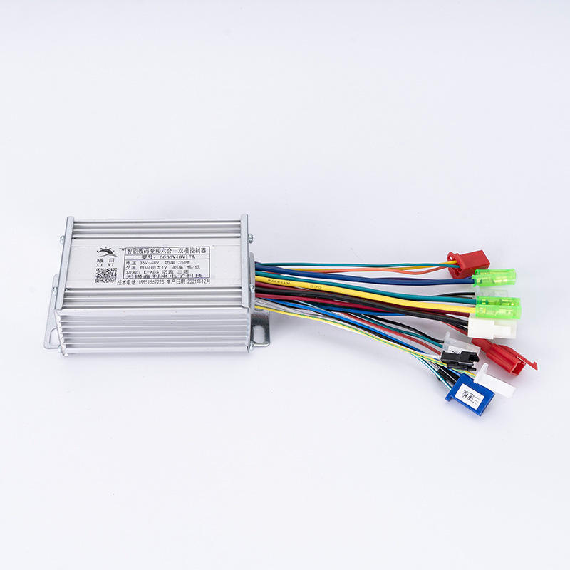 加工定制电动车车6管双模控制器智能无刷静音双模六合一控制器