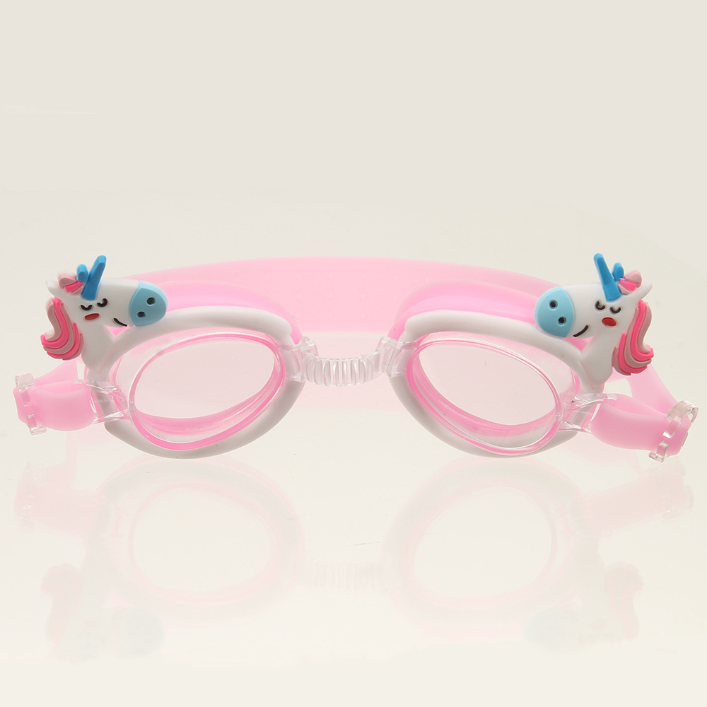 2024 Hot Sale Children's Swimming Goggles Hd Waterproof Unicorn Crab Cartoon Swimming Goggles Cute Swimming Glasses Wholesale