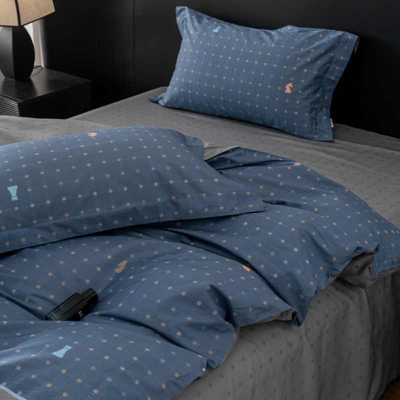 纯棉四件套被套床单全棉新款床上用品批发代发