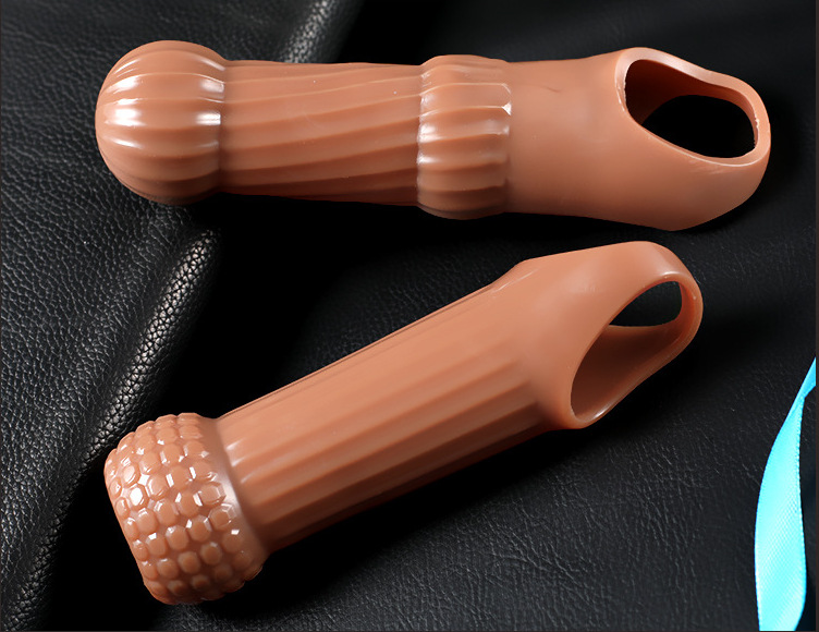 Wolf Tooth Men's Supplies Yin Sutra Set Lengthened Bold Stick into Hehuan Room Fun Sex Toys Wholesale