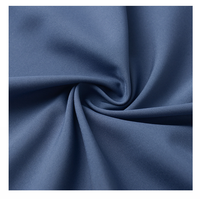 绒感四面弹 50d全涤弹力平织抓绒女装薄面料大衣棉服里布装饰布料