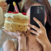 同心锁彩虹蛋糕钻戒玩偶jellycat公仔毛绒玩具娃娃情人节礼物批发