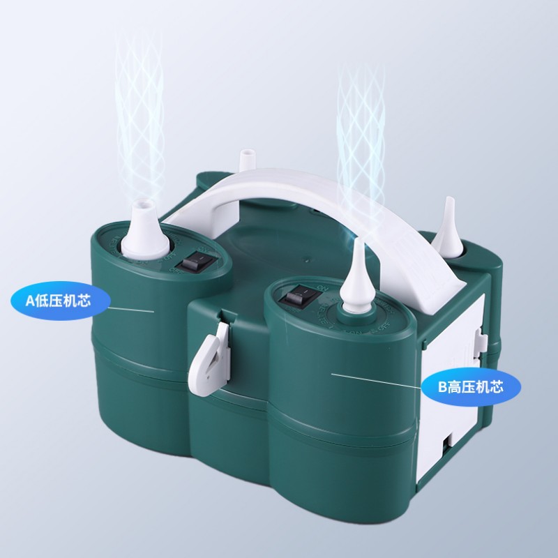 Electric Air Pump Electric Air Feeder Electric Tire Pump Balloon Inflator Dual Motor All-Purpose Machine 688