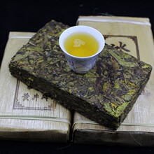 茶叶普洱生茶冰岛黄叶生茶砖云南勐库普洱古树纯料砖茶500g1000g