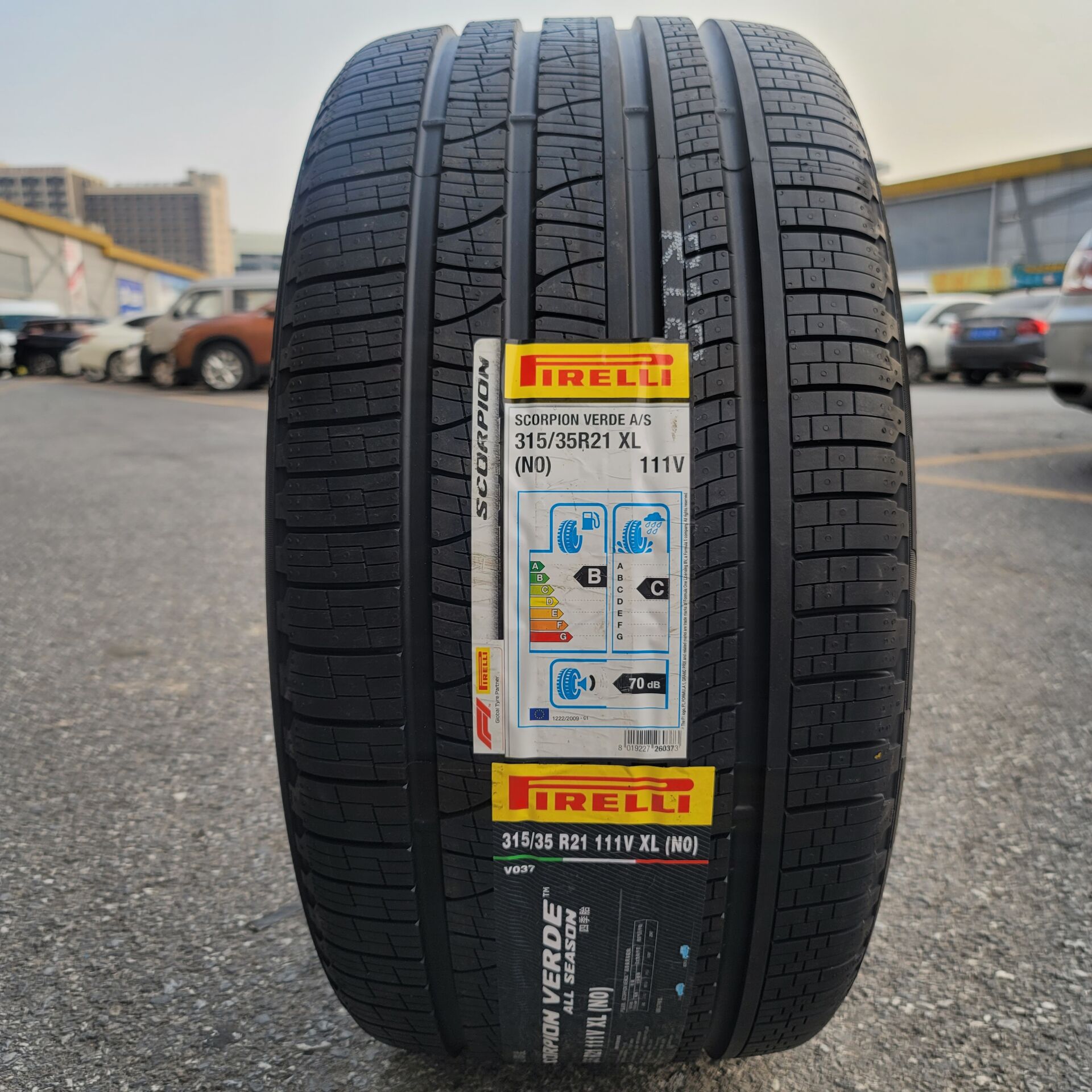 倍耐力315/35r21 xl 111v no verde四季花纹 轮胎