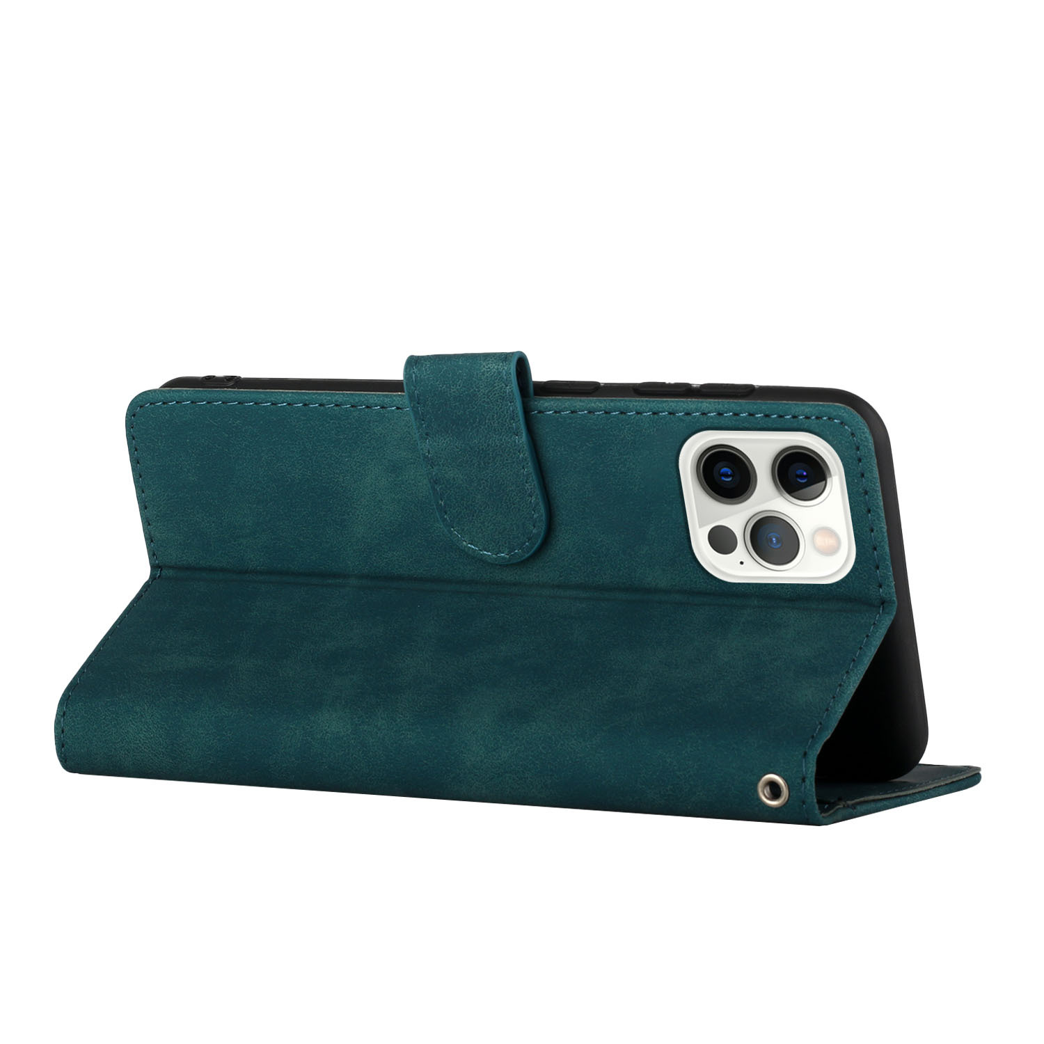 适用iphone14复古手机套苹果12钱包式max保护套13pro翻盖插卡皮套