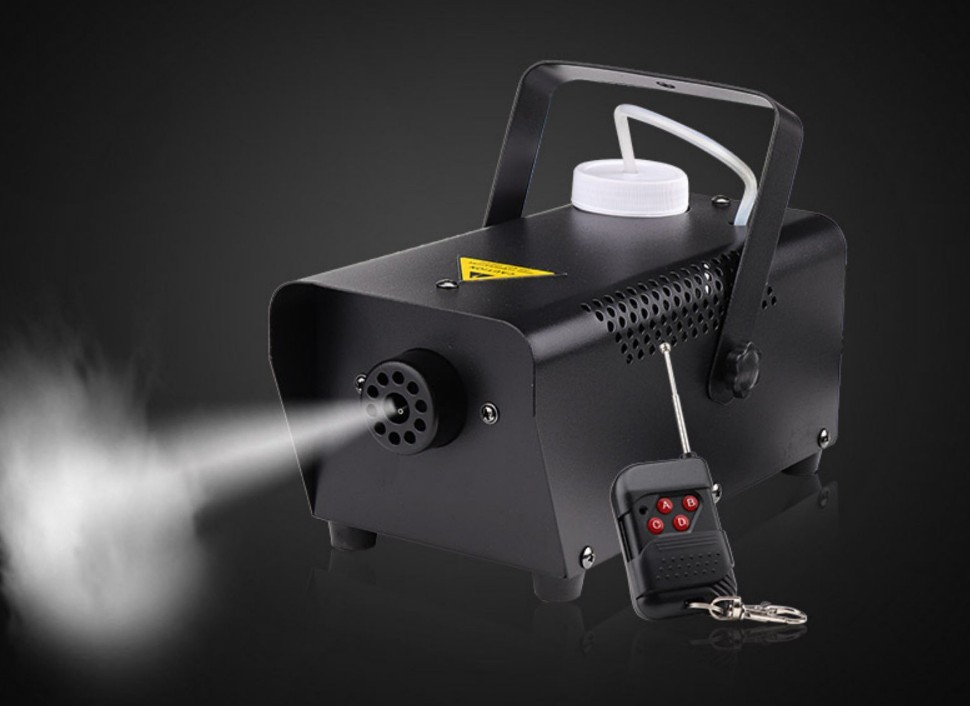 遥控500w烟雾机酒吧造烟机迷你喷400w烟机雾化烟雾机 消毒机