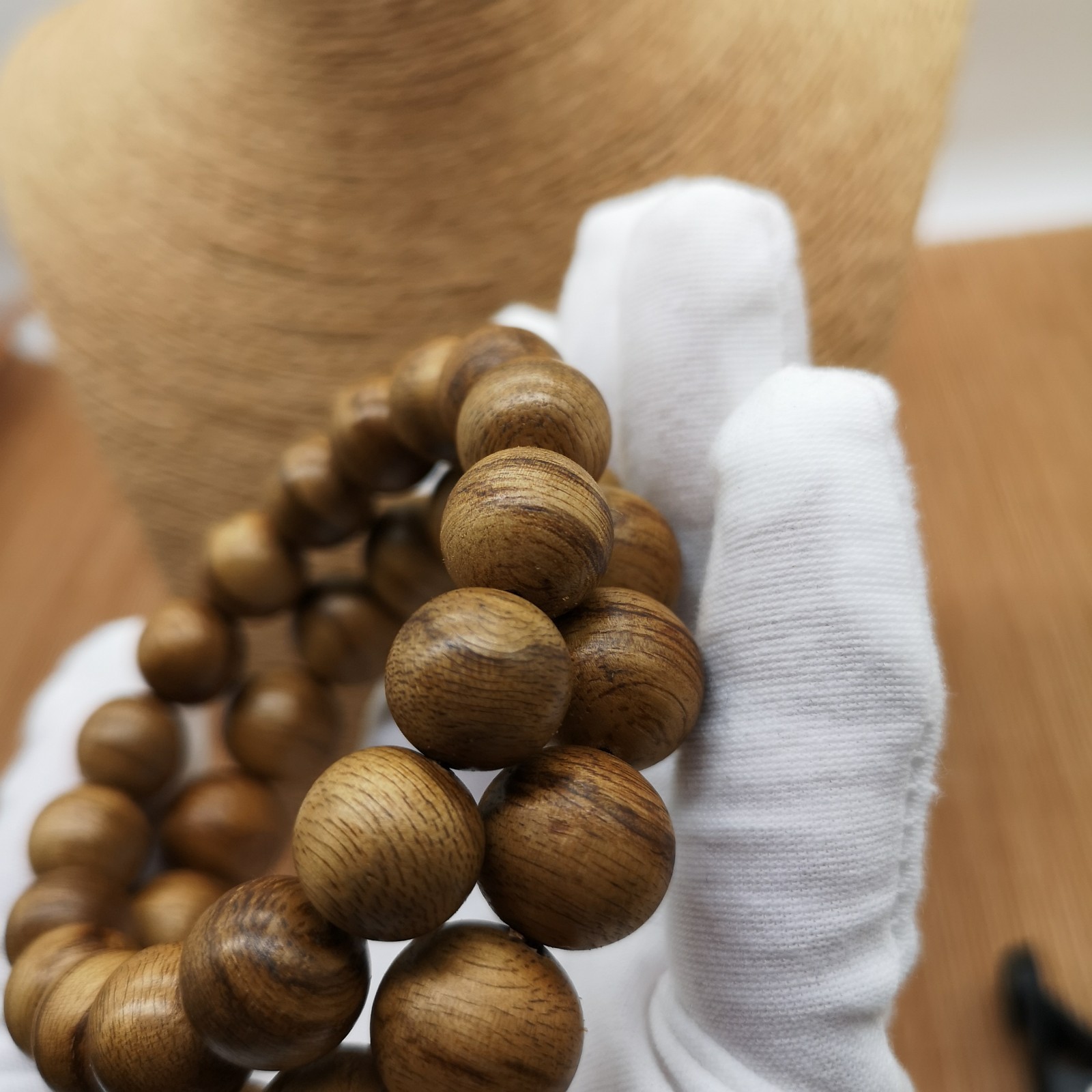 印尼沉香手串 马拉ok沉香手串男女款 伊利安文玩佛珠高油16mm12mm