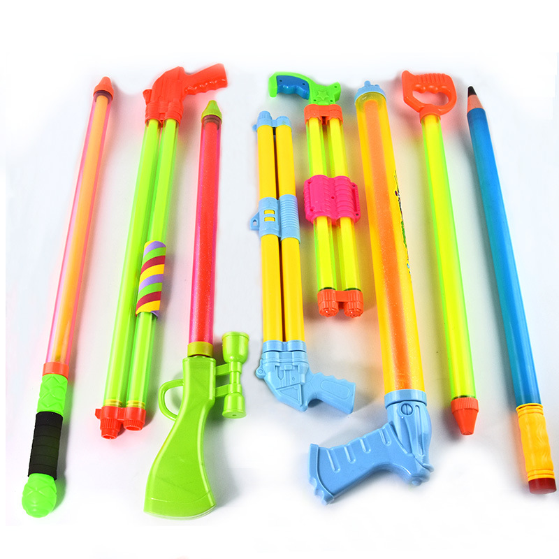 Large Children's Toy Water Gun Wholesale Summer Beach Stall Hot Sale Water Drifting Water Pumping Pull-out Type