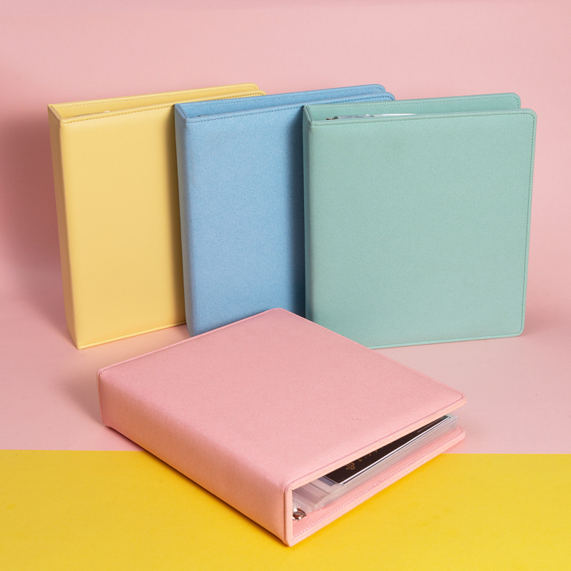 a5卡册双面内页6寸生写册六寸明信片小卡卡片收纳封面活页8寸相册