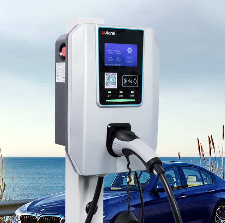 新能源汽车充电桩7kw 32a交流慢充壁挂式充电桩新能源汽车充电桩