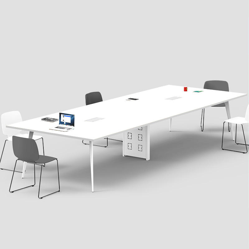 会议桌今天价格行情查询-简约白色行政圆弧形办公桌会议桌-阿里巴巴