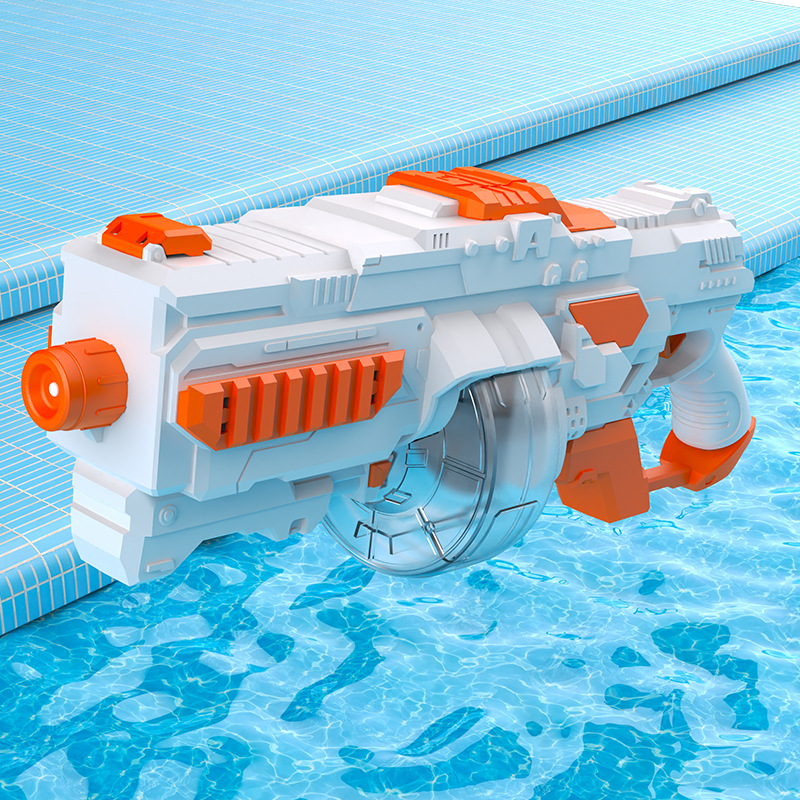 Cross-Border Amazon Children's Water Fight Large Large Capacity Continuous Hair Water Spray Water Toys Electric Water Gun