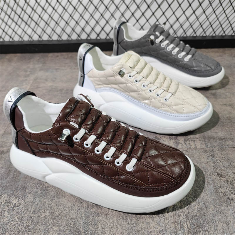 网红同款2021秋季厚底男士休闲鞋韩版学生一脚蹬板鞋男流行潮男鞋