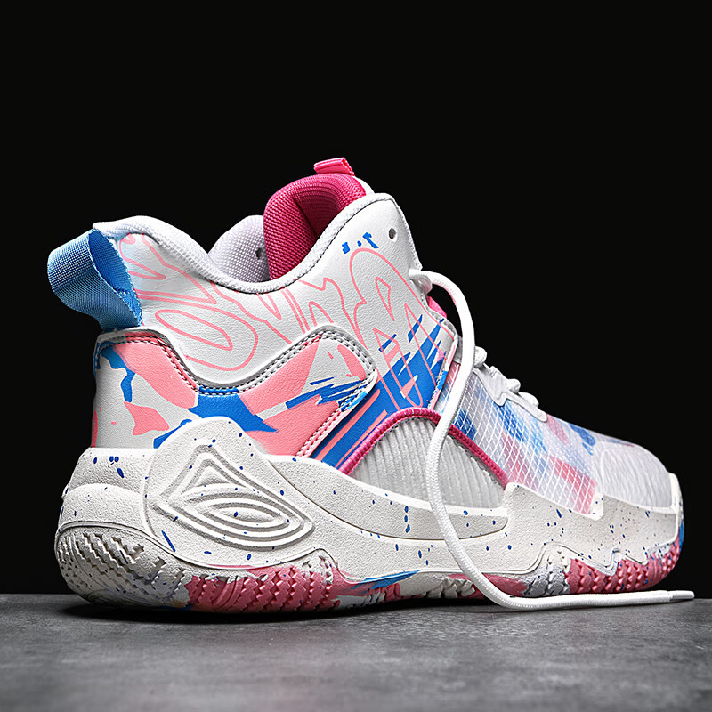水泥地实战篮球鞋男高帮减震碳板球鞋毒液战靴学生运动鞋子女跑鞋