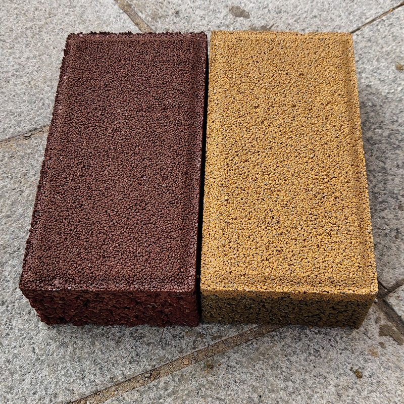 厂家供应混凝土透水砖 彩色混凝土人行道地砖面包砖 现货