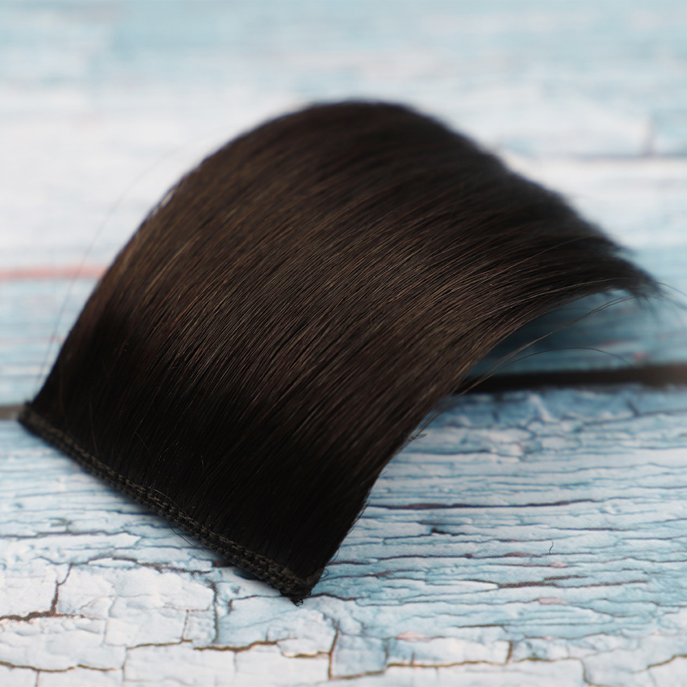 Hair Piece Hair Piece Human Hair Mini Pad Hair Piece One Card Two Card Wig Real Hair Hair Extension Hair Pack Hair Piece