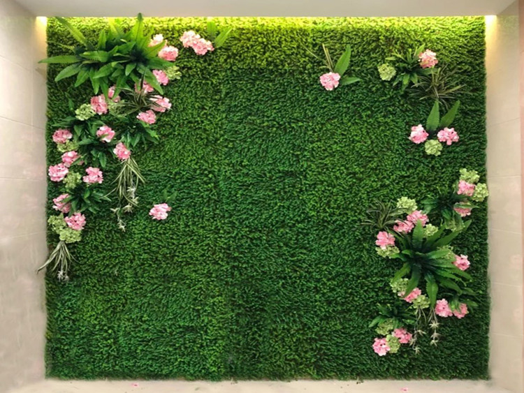 深圳批发绿植墙仿真植物墙装饰招牌门头广告人工假草皮背景花墙面