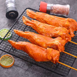 德凤奥尔良鸡全翅串腌制鸡翅户外烧烤食材无双剑翅冷冻商用半成品