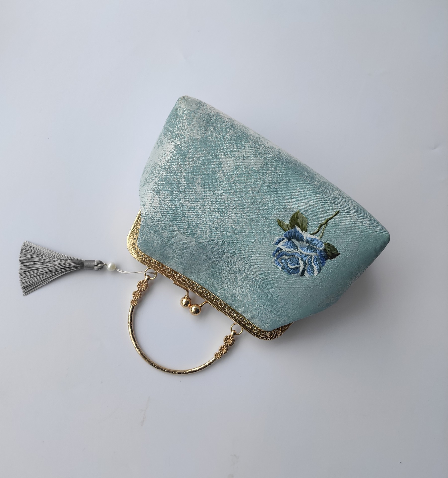 口金包复古中国风手提包宴会旗袍汉服斜跨女包