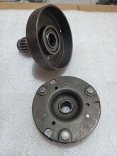 弯梁摩托车大阳 宗申 力帆 110 100 自动离合离合器总成 17 /18齿