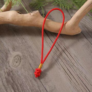 新款纽扣结绳子吊绳手把件配饰香包香囊吊头汽车挂件绳子编织吊坠