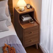 床头柜家用简约现代简易收纳柜带锁迷你储物柜小型卧室床边小柜子