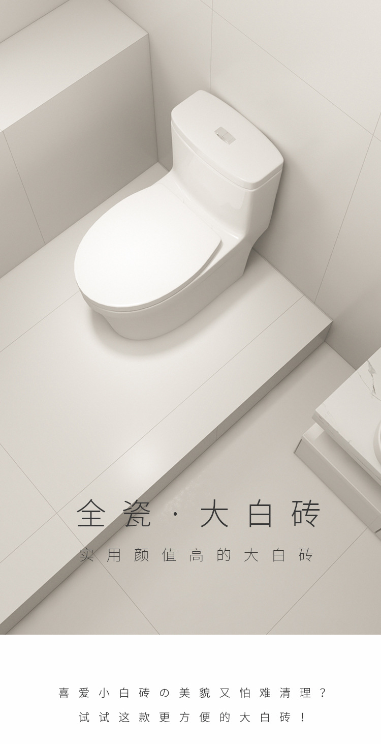 佛山全瓷哑光纯白色墙砖地砖柔光白色瓷砖客厅卫生间厨房600x1200