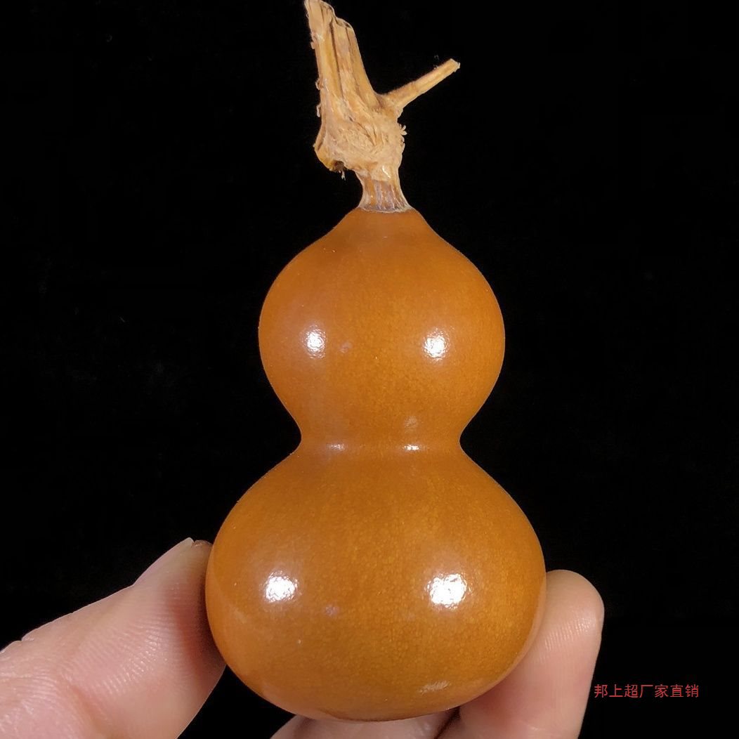 小葫芦手把件葫芦把玩小葫芦 文玩葫芦包浆葫芦摆件其他激光雕刻