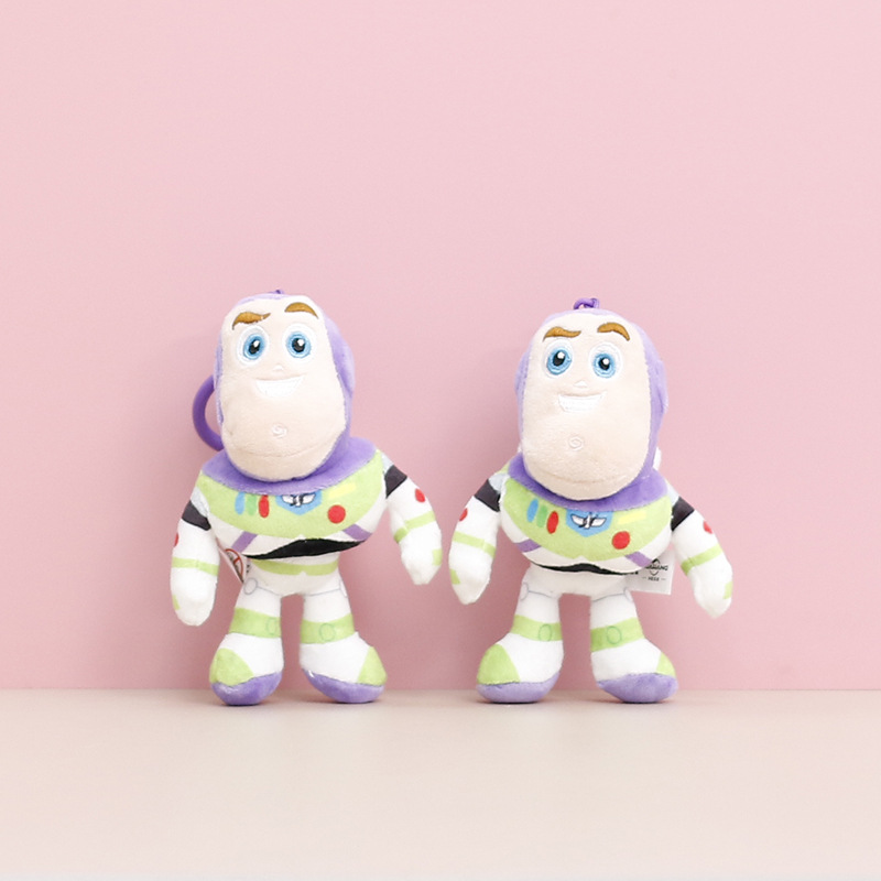 正版迪士尼毛绒玩具巴斯光年公仔可爱玩偶儿童生日礼物娃娃小挂件