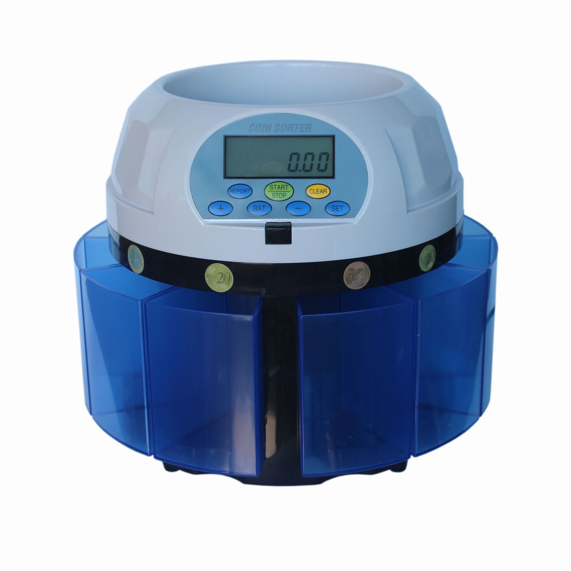 硬币清分机 以色列 合计硬币金额总和 分别计算硬币个数 快速点币