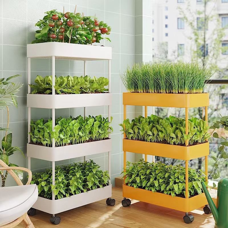 阳台种菜架子养花架子多层室外庭院种植蔬菜苗阳台室内通用种批发