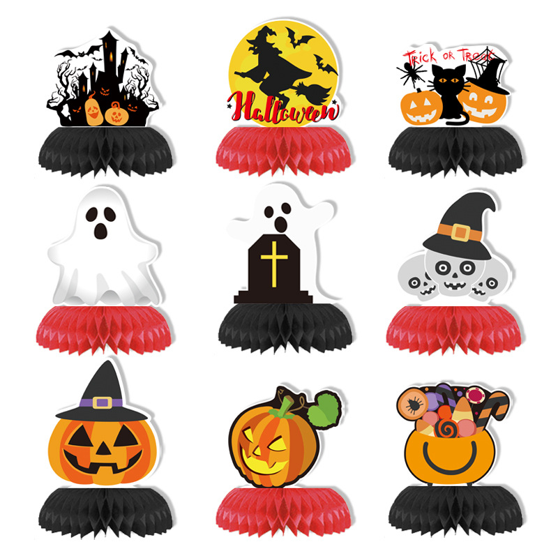 Halloween Party Supplies Decoration Charms Hangings Small Hangtag Ghost Festival Skull Pumpkin Ghost Decoration Pendant