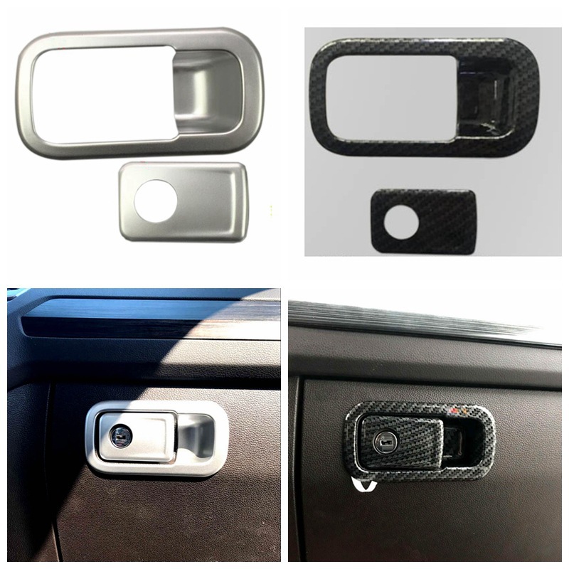 17途观l手套箱拉手门腕适用大众新途观副驾驶手套箱拉手改装碳纤y