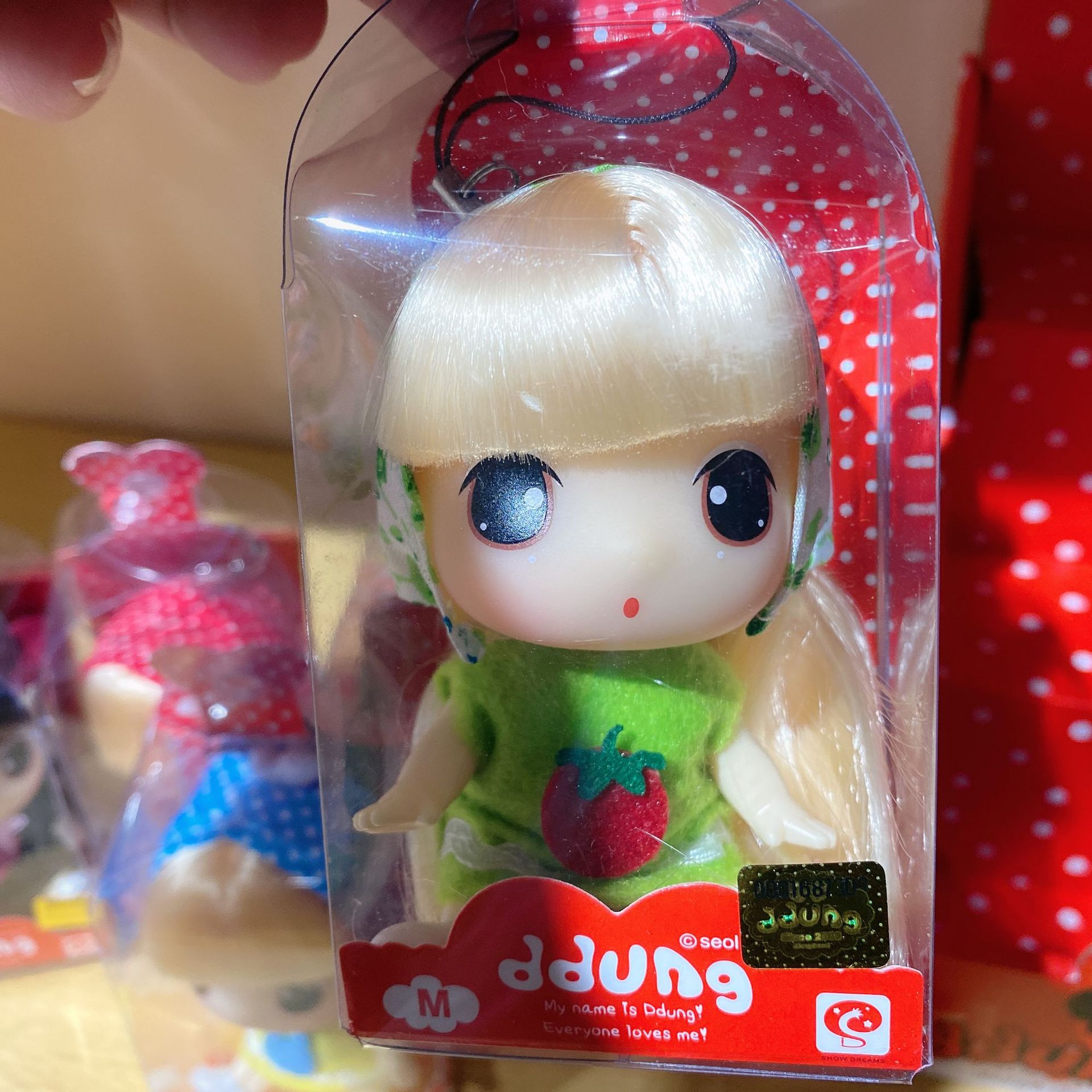 冬己娃娃12水果款式迷糊娃娃送女孩礼物公主情人节儿童礼物甜心系