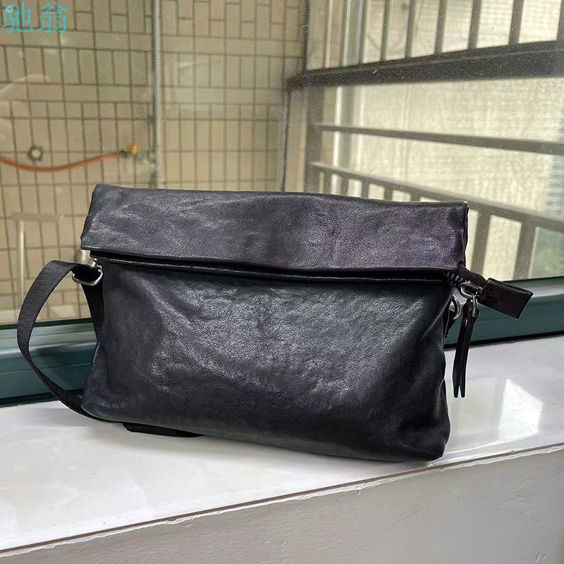 kbx男士斜挎包真皮1oo%胸包男款挎包外出方便携带背包男式手拿包