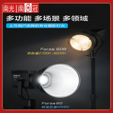 Nanlite南光Forza60B影视灯60W双色温手持外拍灯南冠直播补光灯