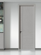 简约现代卧室门  复合实木房间门白色套装门 平开室内门 生态木$