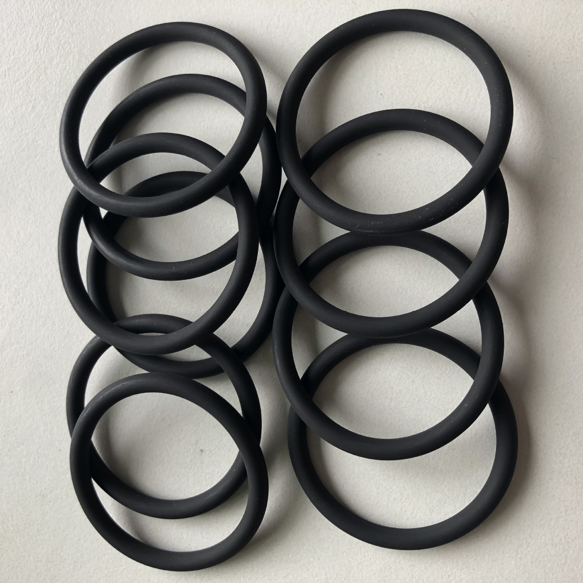 直供宁波 fkm水磨橡胶0型圈 nbr epdm cr 橡胶密封圈 38*4