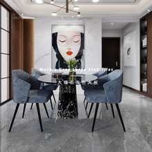 现代轻奢大板瓷砖900x1800通体大理石地砖别墅客厅地板砖背景墙砖