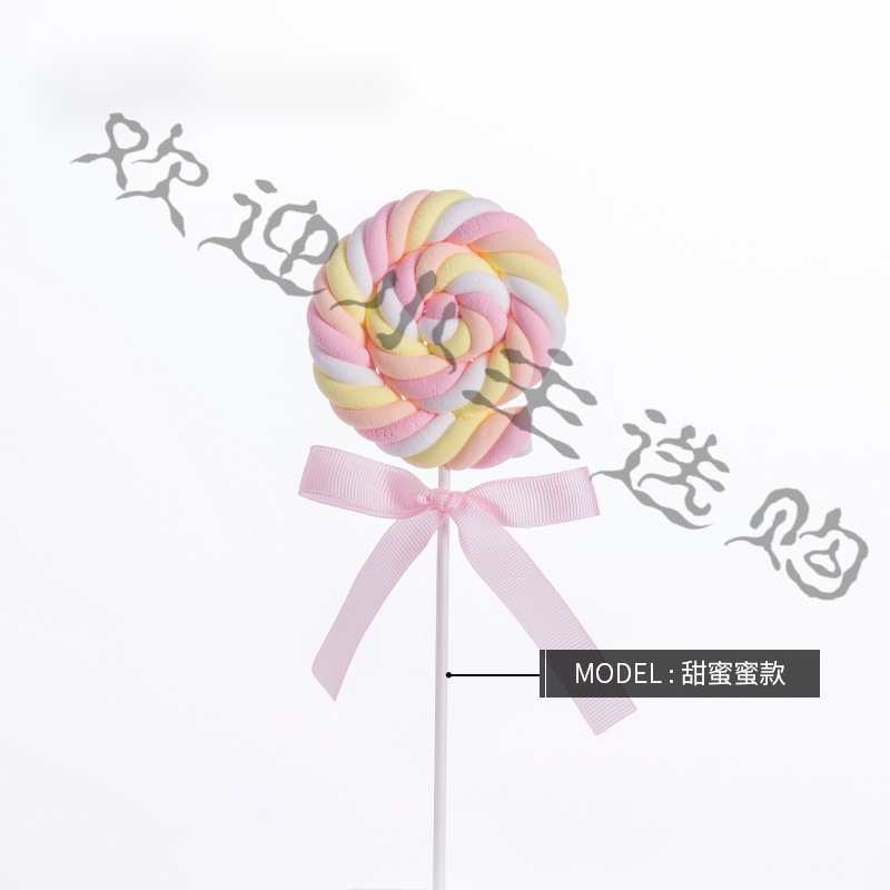 外贸棒棒糖糖果儿童拍摄甜品摄影装饰道具台花糖果儿寝室假场景布