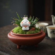 日式特惠精品和风陶瓷筷子架兔子萌猫蔬菜水果笔托筷托装饰礼品