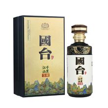 贵州酱酒国台千里江山馆藏53度酱香型白酒整箱500ml*6瓶整箱批发