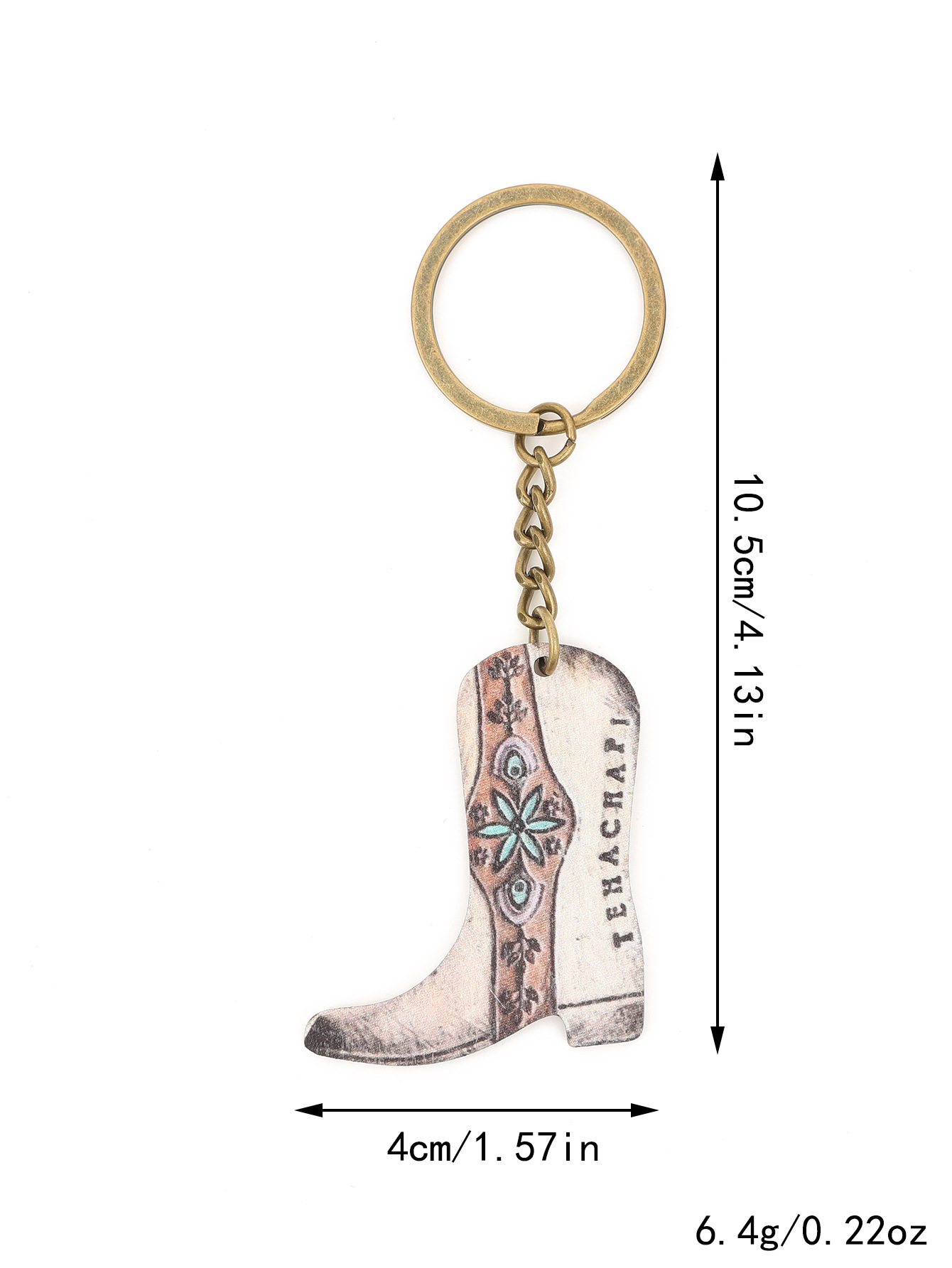 Cross-Border Western Style Boots Keychain Cars and Bags Pendant AliExpress European and American Amazon
