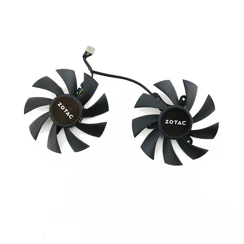 适用zotac索泰gtx1060 3gb amp公版1060显卡散热器风扇gfy09015h1