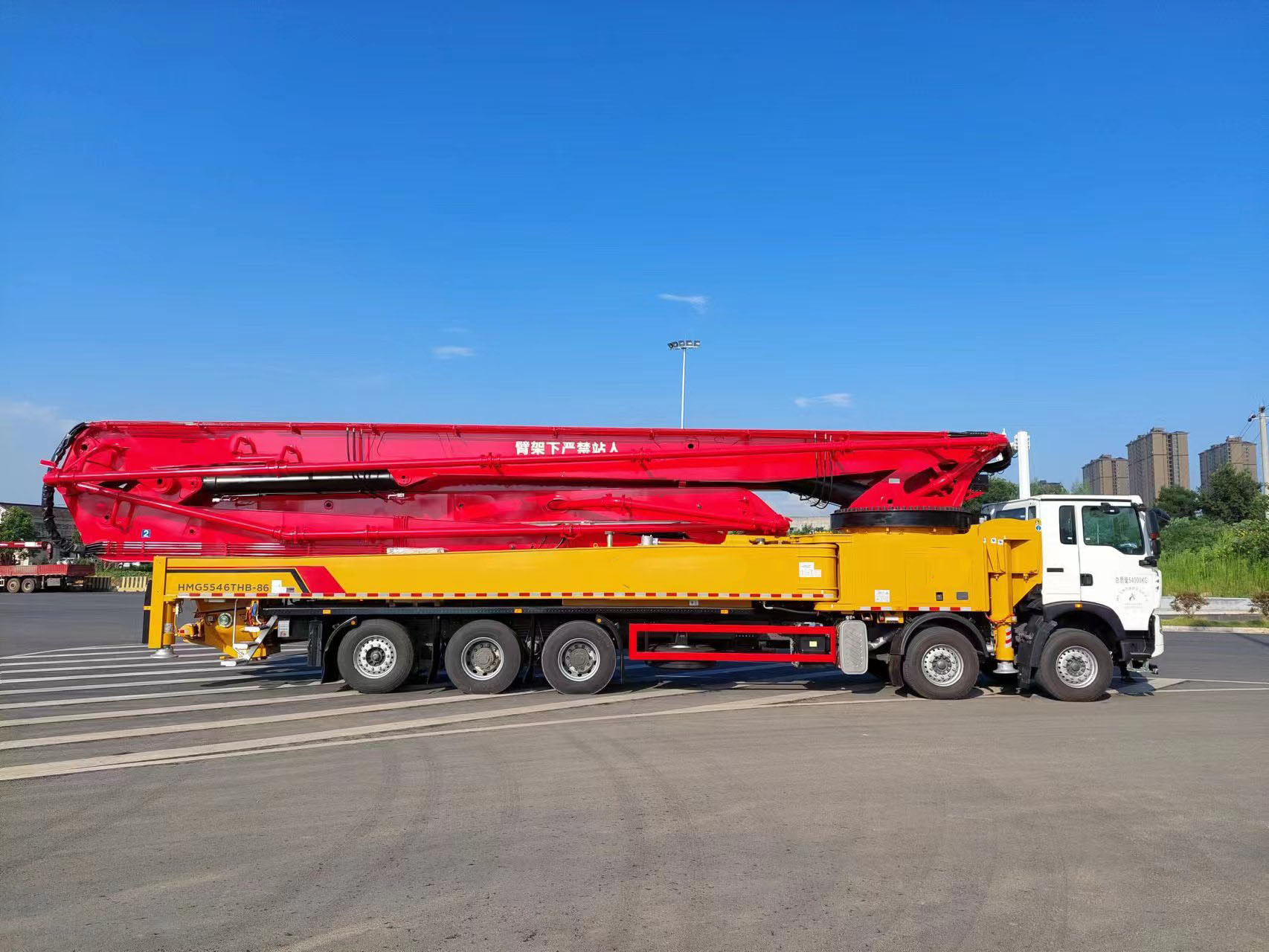 80米 混凝土泵车  h6系列混凝土泵车  国六