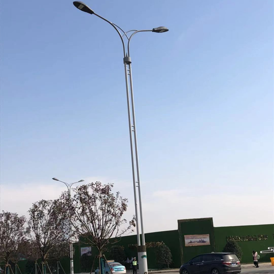 路灯杆厂家生产路灯灯杆 热镀锌20年不生锈高杆灯杆 毛坯杆